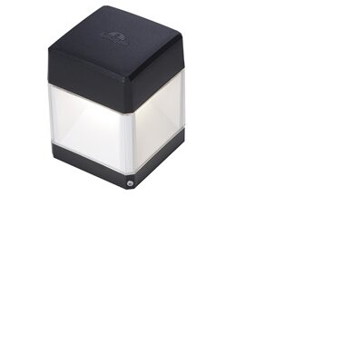 Fumagalli ELISA WALL LED 10W GX53 fekete kültéri falilámpa