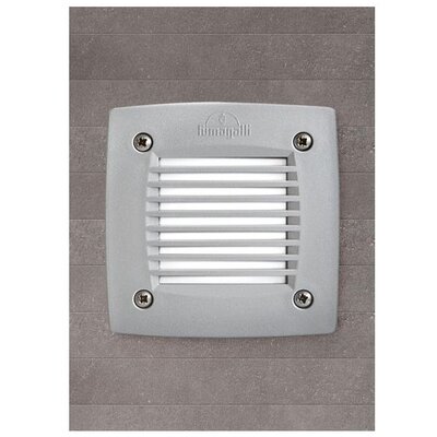 Fumagalli LETI 100 SQUARE ST LED 3W GX53 fehér kültéri beépíthető falilámpa