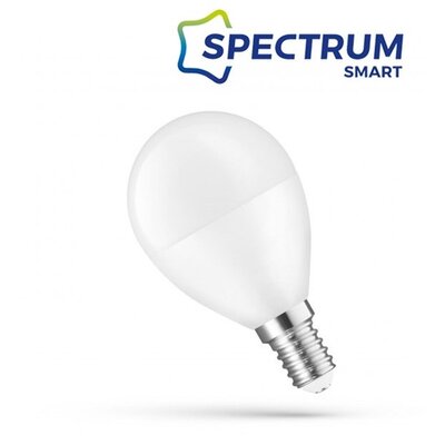 SpectrumLED 5W/420Lm/CCT+DIM/IP20/E14 WiFi LED kisgömb led fényforrás