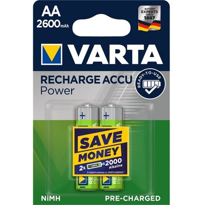 Varta 5716101402 Professional AA 2600mAh akkumulátor 2db/bliszter