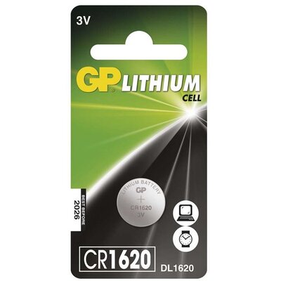 GP CR1620 lítium gombelem 1db/bliszter