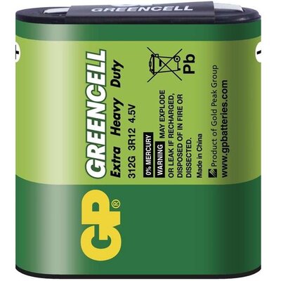 GP Greencell 4,5 V laposelem 3LR12 1db/zsugor