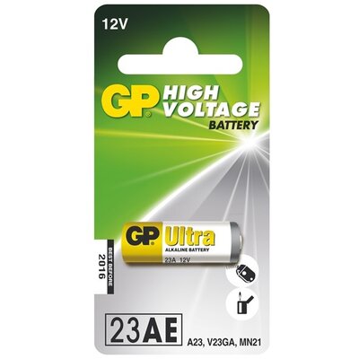 GP High Voltage alkáli 23AF (V23GA, MN21, A23)speciális elem 1db/bliszter