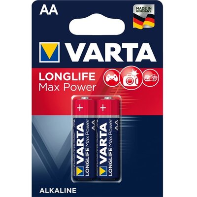 Varta 4706101412 Max Tech AA alkáli ceruza elem 2db/bliszter