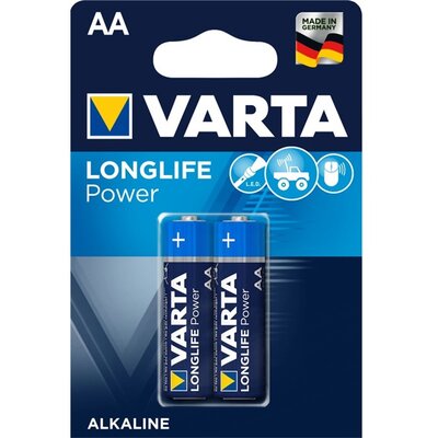 Varta 4906121412 Longlife Power AA (LR6) alkáli ceruza elem 2db/bliszter