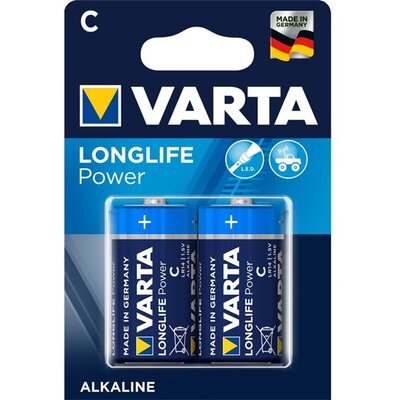 Varta 4914121412 Longlife Power C (LR14) alkáli baby elem 2db/bliszter