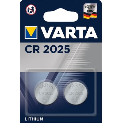 Varta 6025101402 CR2025 lithium gombelem 2db/bliszter