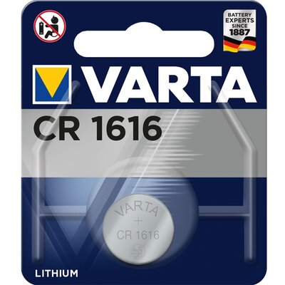 Varta 6616112401 CR1616 lítium gombelem 1db/bliszter