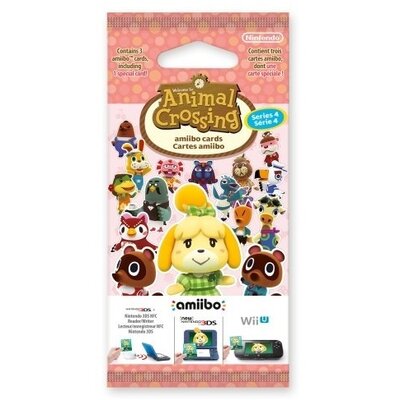 Amiibo Animal Crossing: Happy Home Designer Vol.4 3 darabos kártya csomag