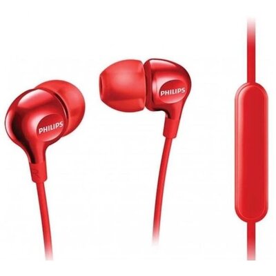 Philips SHE3555RD piros mikrofonos fülhallgató