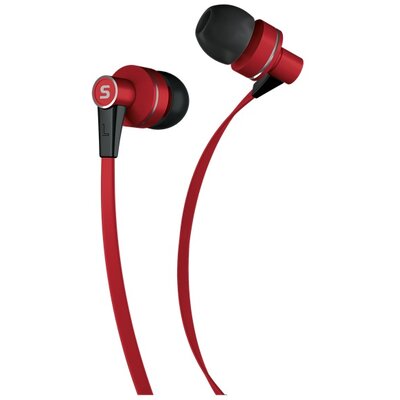 Sencor SEP 300 RED piros mikrofonos fülhallgató