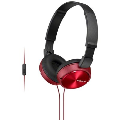 Sony MDRZX310APR.CE7 piros mikrofonos fejhallgató