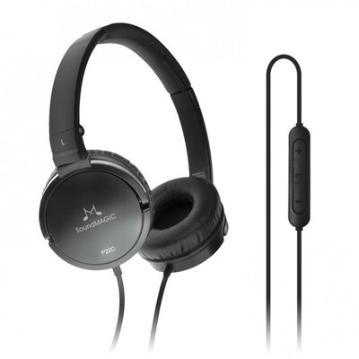 SoundMAGIC P22C Over-Ear fekete mikrofonos fejhallgató
