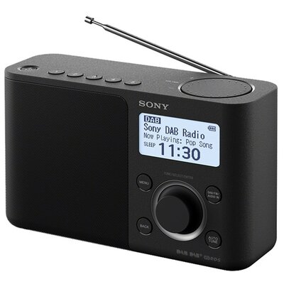 Sony XDRS61 hálózati töltős fekete FM rádió