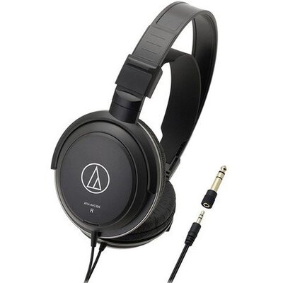Audio-Technica ATH-AVC200 zárt fekete fejhallgató