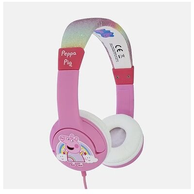 OTL PP0776 Peppa Glitter Rainbow Junior fejhallgató