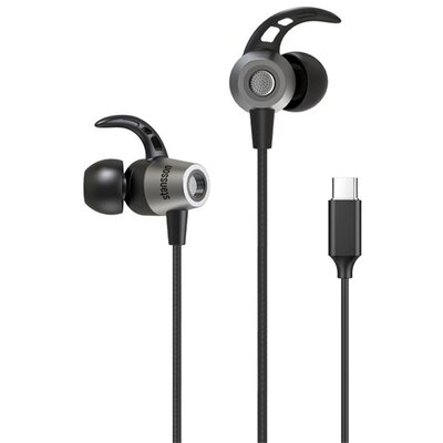 Stansson HE-105-BL USB Type-C fekete fülhallgató