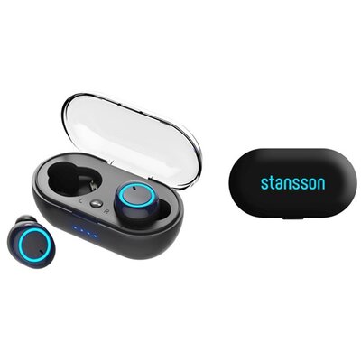 Stansson BH-400-BL True Wireless Bluetooth fekete fülhallgató