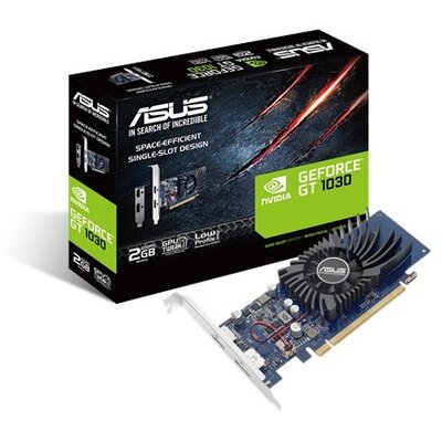 ASUS GT1030-2G-BRK nVidia 2GB GDDR5 64bit PCIe videokártya