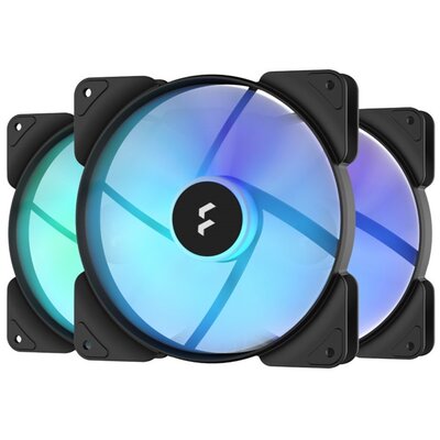 Fractal Design 140mm Aspect 14 RGB PWM fekete ház hűtőventilátor (3-pack)