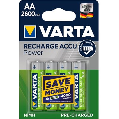 Varta 5716101404 Ready2Use AA (HR6) 2600mAh akku 4db/bliszter