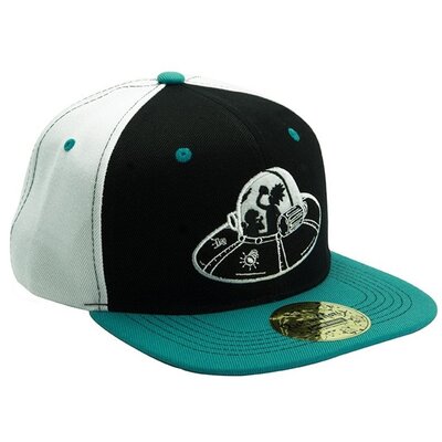 Rick & Morty "Spaceship" fekete/kék snapback sapka