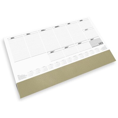 Kalendart 2022-es T110 bézs asztali könyöklő
