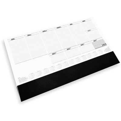 Kalendart 2022-es T110 fekete asztali könyöklő