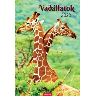 Kalendart 2022-es T094 vadállatok falinaptár