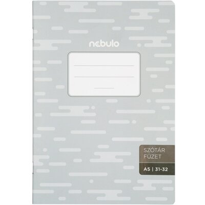 Nebulo basic+ A5 31-32 szótár füzet