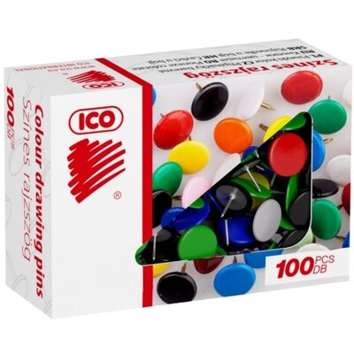 ICO 224 100db/cs színes rajzszög