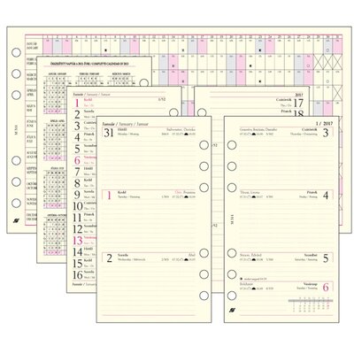 Kalendart Saturnus 2022-es M311 heti beosztású gyűrűs betétlap csomag