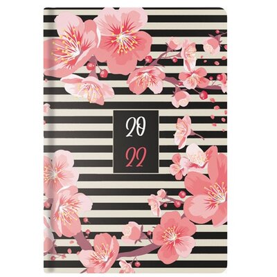 Kalendart Joy Flexi 2022-es F012 B6 Sakura heti beosztású naptár