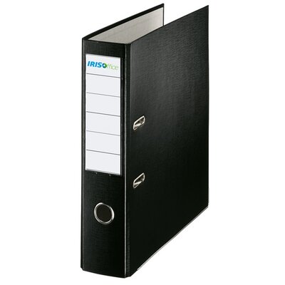 IRISOffice A4 7,5cm fekete iratrendező