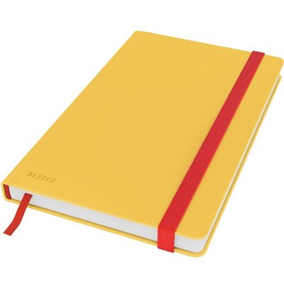 Leitz COSY Soft touch A5 meleg sárga vonalas jegyzetfüzet