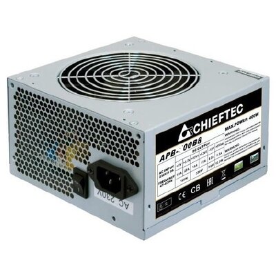 Chieftec Value APB-500B8 500W PFC 12 cm ventilátorral OEM tápegység