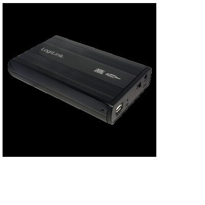 LogiLink UA0082 3,5" Extern. Encl USB 2.0/SATA black,ALU