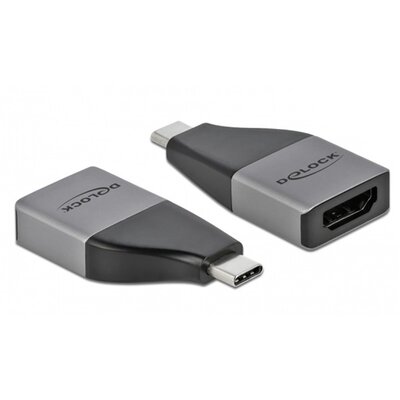 Delock 64119 USB Type-C apa > HDMI anya 4K 60Hz + HDR kompakt adapter