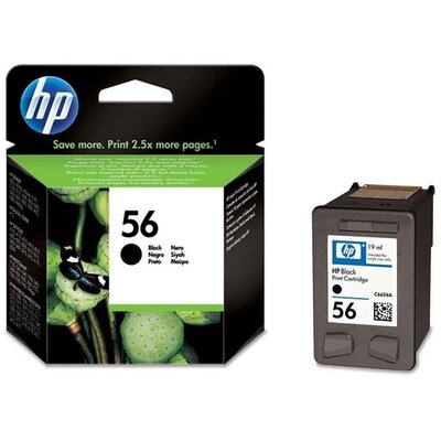 HP C6656AE (56) fekete tintapatron