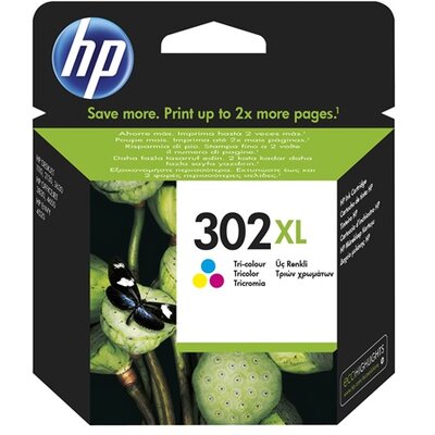 HP F6U67AE (302XL) háromszínű tintapatron