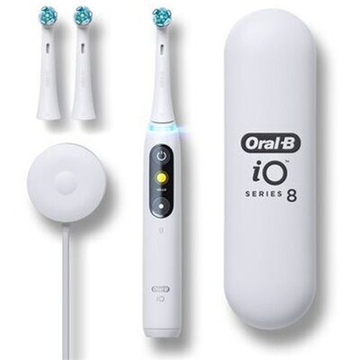 Oral-B iO Series 8 fehér elektromos fogkefe