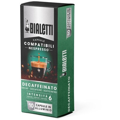 Bialetti Decaffeinato Nespresso kompatibilis koffeinmentes 10 db kávékapszula