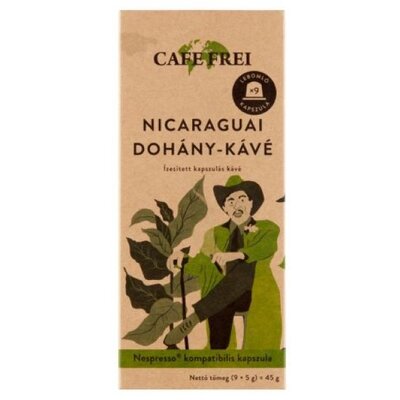 Cafe Frei Nicaraguai dohány 9 db kávékapszula