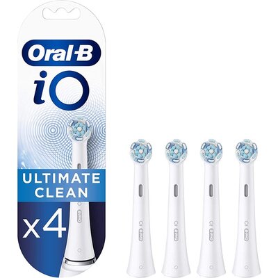 Oral-B iO Ultimate Clean fehér 4 db-os elektromos fogkefefej szett