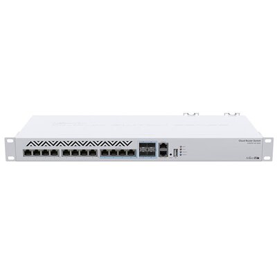MikroTik CRS312-4C+8XG-RM 8x10G RJ45 LAN 4x10GbE Combo port (SFP+/LAN) Rackmount Cloud Router Switch