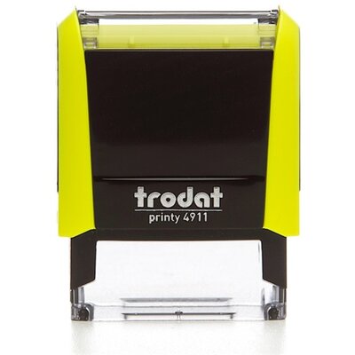 Trodat 4911 Printy 4.0 neon sárga bélyegző