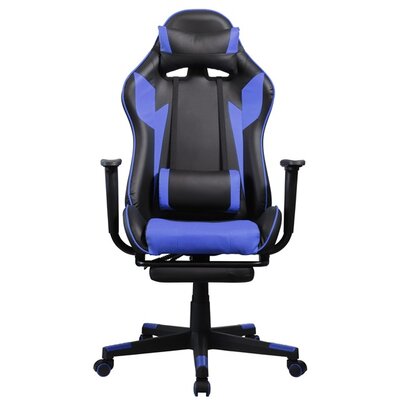 Iris GCH204BK_FT fekete / kék gamer szék