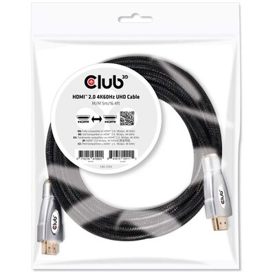 CLUB3D HDMI 2.0 - HDMI 2.0 UHD 5m kábel