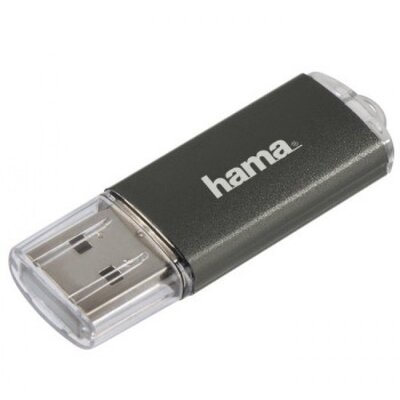 Hama 90983 USB 2.0 "Laeta" 16GB 10MB/s szürke Flash Drive