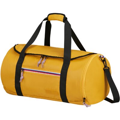 American Tourister UPBEAT PRO Duffle Zip Coated sárga utazó táska